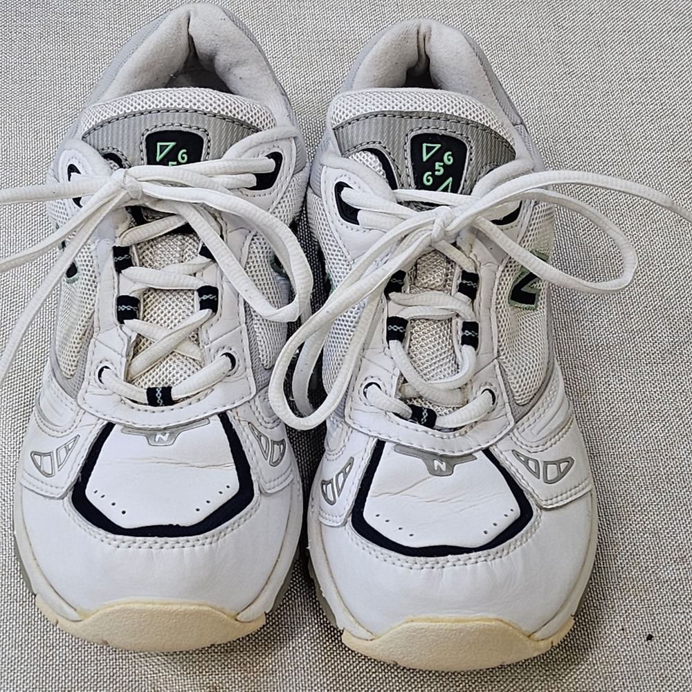 New Balance 656 Walking Shoes Womens 8.5 White Leather Mesh WW656WG Made in USA